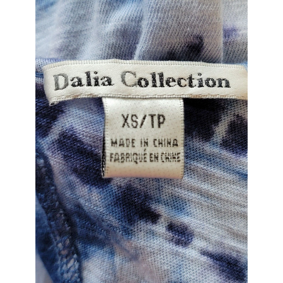 Dalia Collection Blue Tie Dye Tank Top Womens XS - Picture 7 of 7